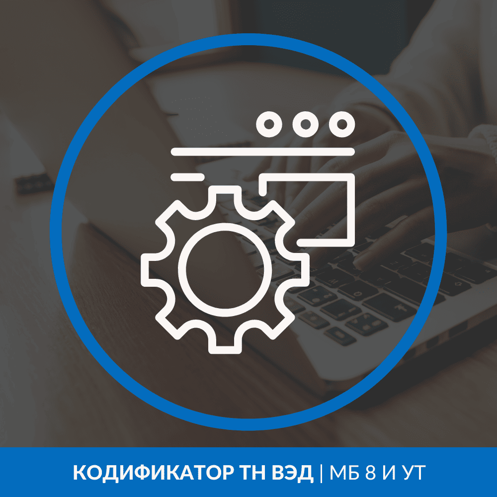 Кодификатор ТН ВЭД | для МБ 8 и УТ