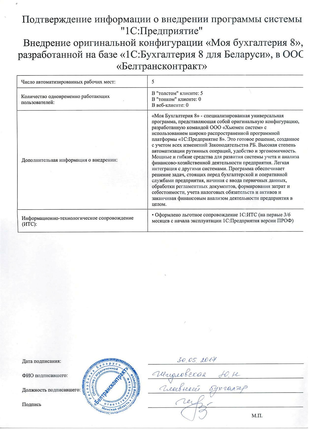 ООО «Белтрансконтракт»