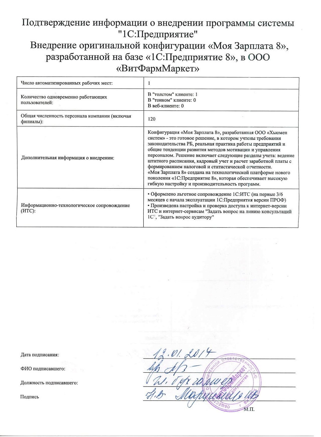 ООО «ВитФармМаркет»