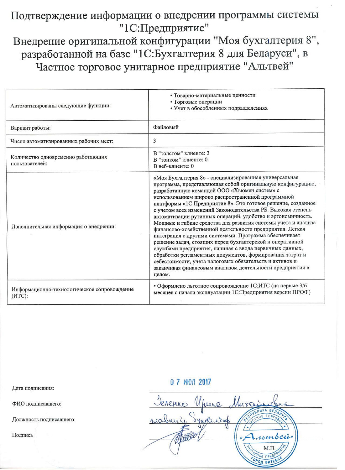 ЧУП "Альтвей"
