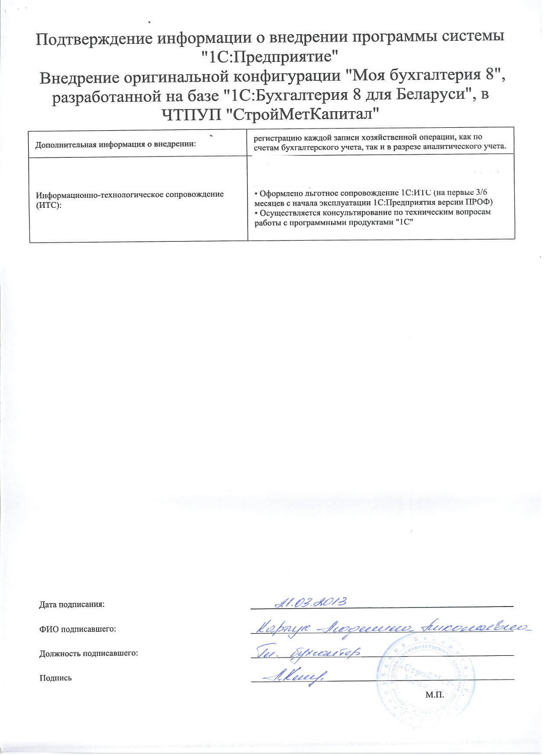 ЧТПУП «СтройМетКапитал»