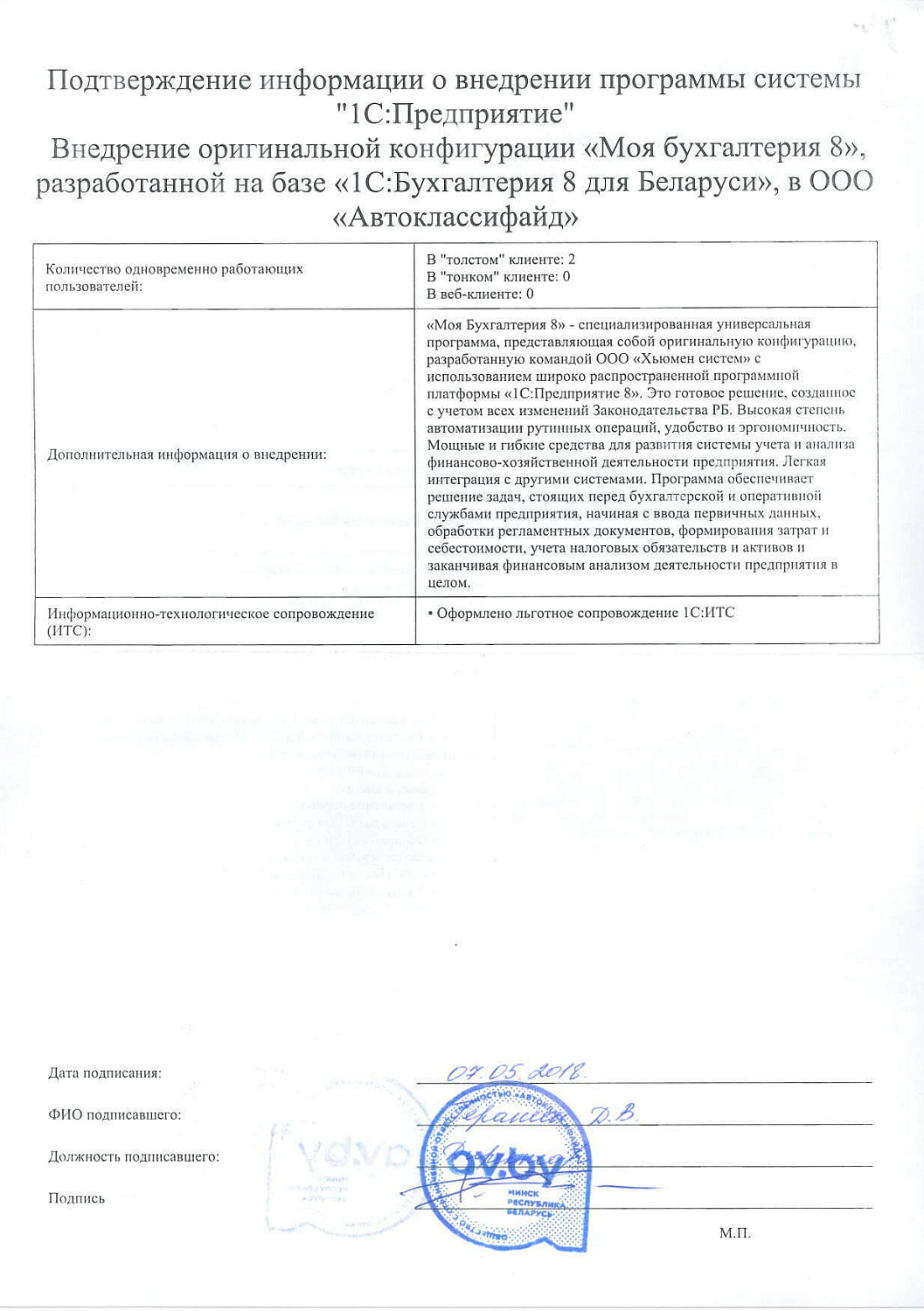 ООО «Автоклассифайд»