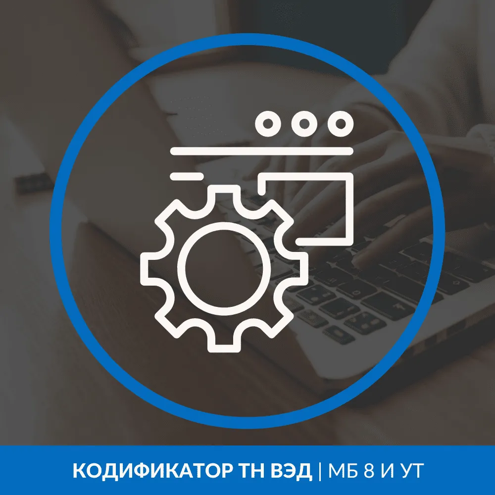 Кодификатор ТН ВЭД | для МБ 8 и УТ